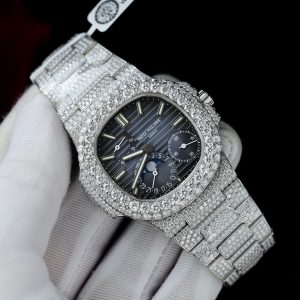 Patek Philippe Nautilus 5712 Custom Diamonds Moissanite PPF V2