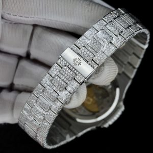 Patek Philippe Nautilus 5712 Custom Diamonds Moissanite PPF V2