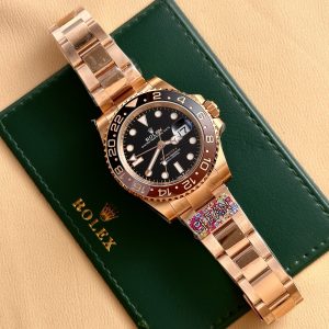 Rolex GMT-Master II 126711CHNR Root Beer Replica Watches Clean factory 40mm (1)