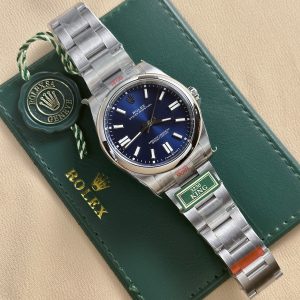 Rolex Oyster Perpetual 124300 Replica Watch Blue Dial King Factory 41mm (2)