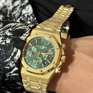 Audemars Piguet Royal Oak 26331 Frosted Gold Green Dial OM Factory 41mm (1)