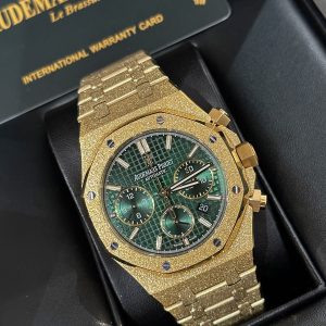 Audemars Piguet Royal Oak 26331 Frosted Gold Green Dial OM Factory 41mm (1)