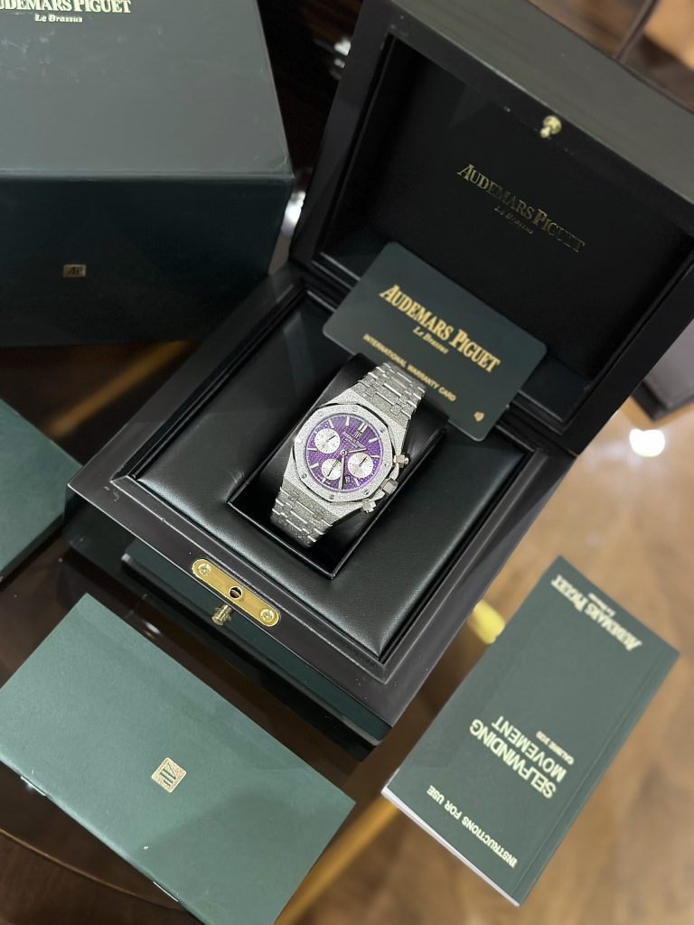 Audemars Piguet Royal Oak 26331BC Frosted-Gold Purple (7)