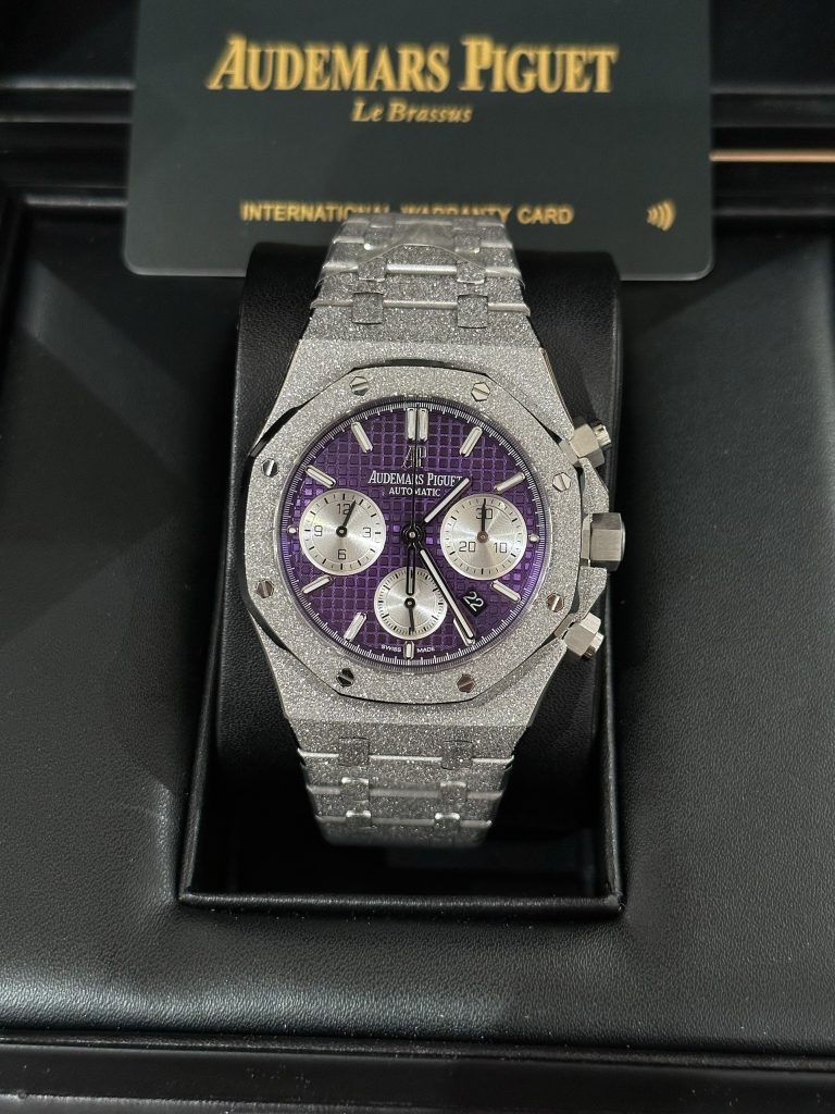 Audemars Piguet Royal Oak 26331BC Frosted-Gold Purple (7)