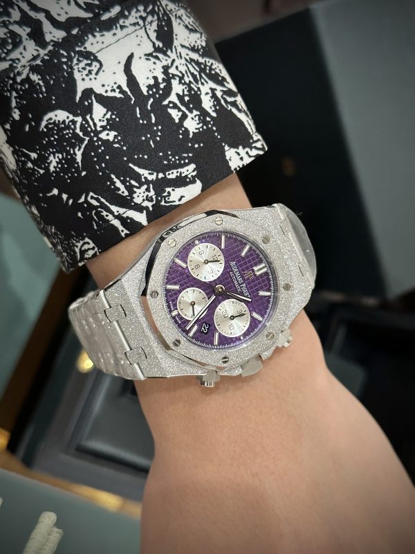 Audemars Piguet Royal Oak 26331BC Frosted-Gold Purple (7)