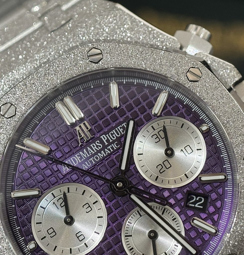 Audemars Piguet Royal Oak 26331BC Frosted-Gold Purple (7)