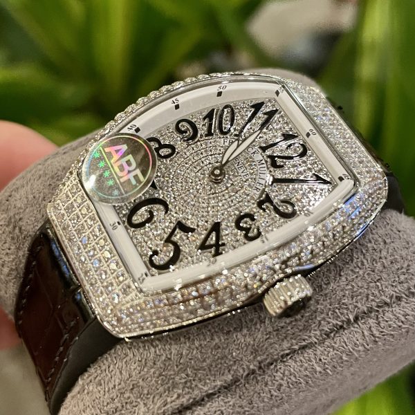 Franck Muller V32 Full Diamonds Swarovski ABF Factory Women's 32mm (5)