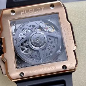 Hublot Square Bang Unico King Gold Replica Watches Best Quality 42mm (1)