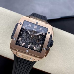 Hublot Square Bang Unico King Gold Replica Watches Best Quality 42mm (1)