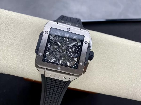 Hublot Square Bang Unico Titanium Replica Watches Best Quality 42mm (8)