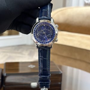 Patek Philippe Complications 6102 Replica Watches Blue Dial 44mm (6)