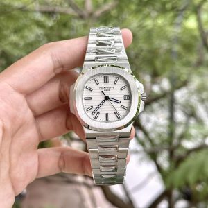 Patek Philippe Nautilus 5711 Replica Watches White Dial 3K Factory 40mm (2)