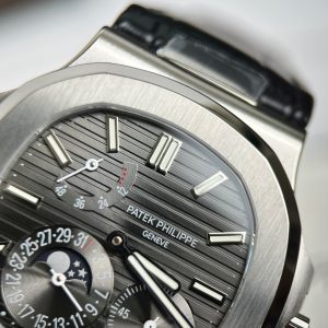 Patek Philippe Nautilus 5712 Gray Dial Replica Watches GR Factory 40mm (2)