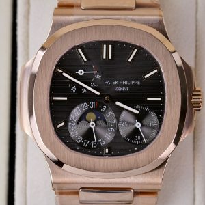 Patek Philippe Nautilus 5712R 18K Rose Gold Wrapped Gray Dial (10)