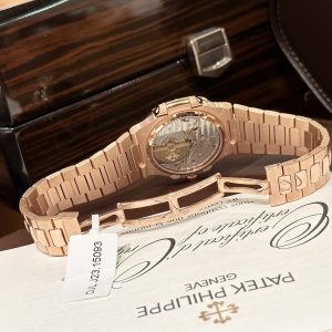 Patek Philippe Nautilus 5724 18K Gold Wrapped Custom Moissanite Diamonds 40mm (1)