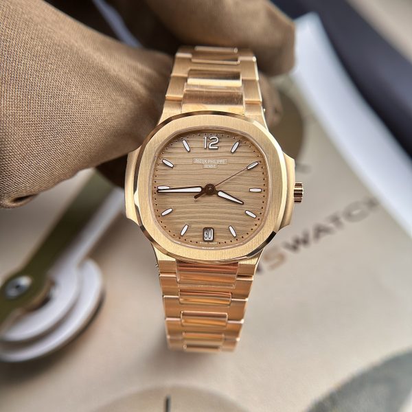 Patek Philippe Nautilus 7118 Rose Gold Replica Watches Best Quality (1)