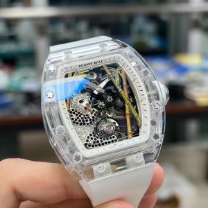 Richard Mille RM26-01 Tourbillon Panda Sapphire Replica Watches (6)