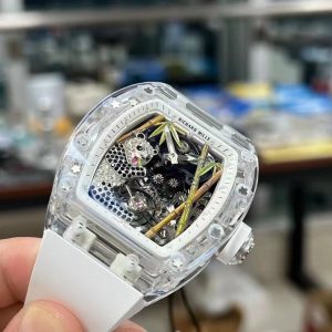 Richard Mille RM26-01 Tourbillon Panda Sapphire Replica Watches (6)