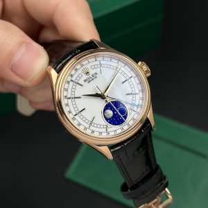 Rolex Cellini Moonphase 50535 Replica Watches Rose Gold EW (1)