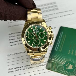 Rolex Cosmograph Daytona 116508 Loki Green Dial BT Factory 40mm (3)