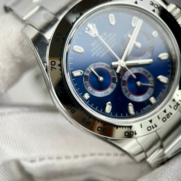 Rolex Cosmograph Daytona 116509 Replica Watches Blue Dial BT Factory (1)