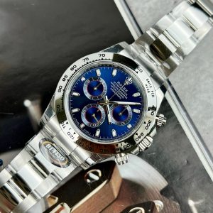 Rolex Cosmograph Daytona 116509 Replica Watches Blue Dial BT Factory (1)