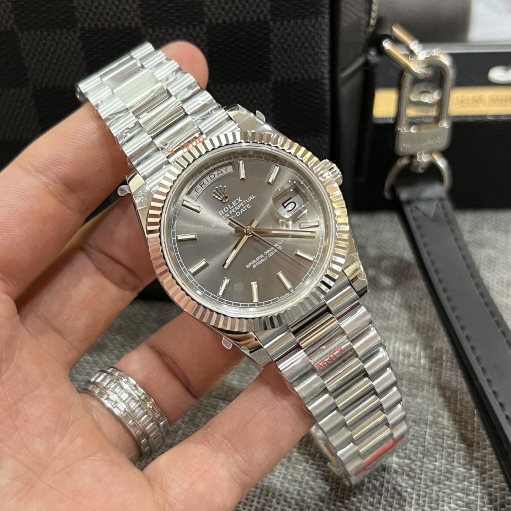 Rolex Day-Date 228236 Gray Dial 168gram GM Factory Best Quality 40mm (3)