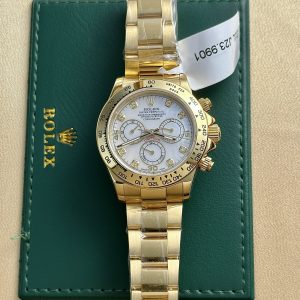 Rolex Daytona 116508 18K Gold Wrapped Mother Of Pearl Dial 40mm (1)