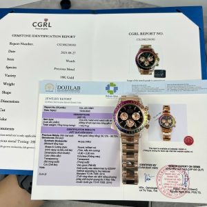 Rolex Daytona Rainbow 116595RBOW Replica Watches Best Quality Noob Factory 40mm (7)