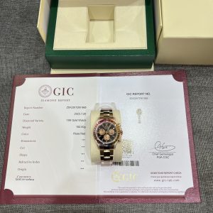 Rolex Daytona Rainbow Custom Diamonds Moissanite 18K Gold Wrapped TW 40mm (2)