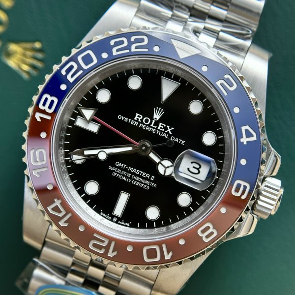 Rolex GMT-Master II 126710BLRO Pepsi Replica Watches Best Quality 40mm (1)