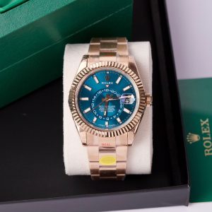 Rolex Sky-Dweller 336935 Replica Watches Best Quality Blue 42mm (4)