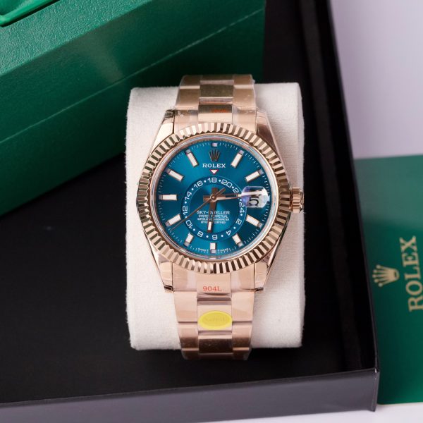 Rolex Sky-Dweller 336935 Replica Watches Best Quality Blue 42mm (4)