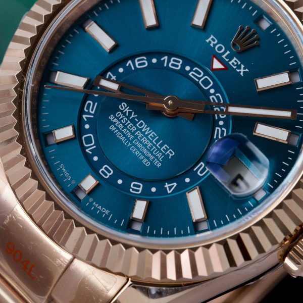 Rolex Sky-Dweller 336935 Replica Watches Best Quality Blue 42mm (4)