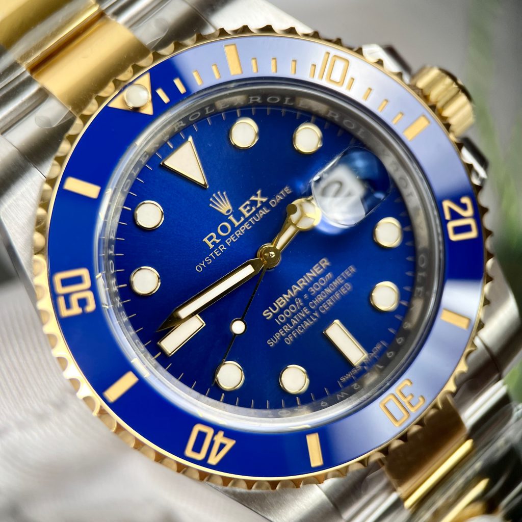 Rolex Submariner 116613LB Blue Dial Replica Watches Clean Factory 40mm (2)