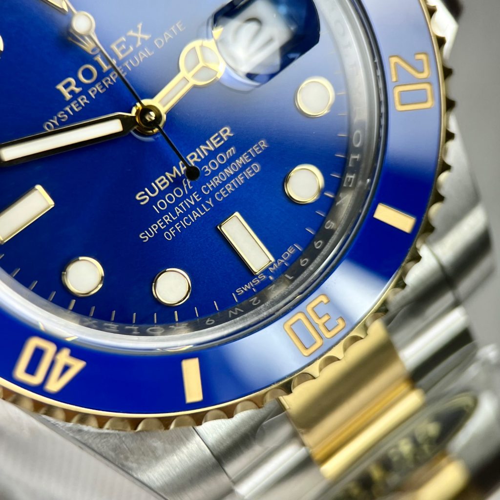 Rolex Submariner 116613LB Blue Dial Replica Watches Clean Factory 40mm (2)