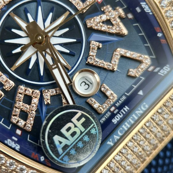 Franck Muller V45 SC DT Replica Watches ABF Factory Blue Color (1)