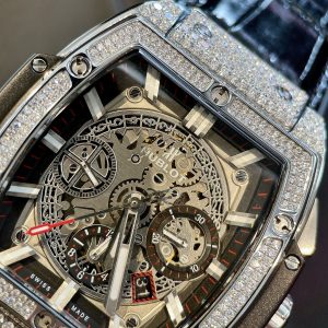 Hublot Spirit of Big Bang Custom Moissanite Hong Kong Replica Watches 42mm (8)