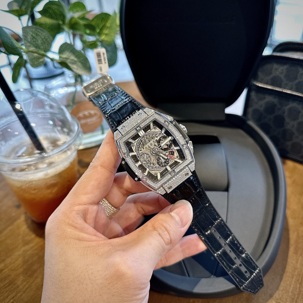 Hublot Spirit of Big Bang Custom Moissanite Hong Kong Replica Watches 42mm (8)