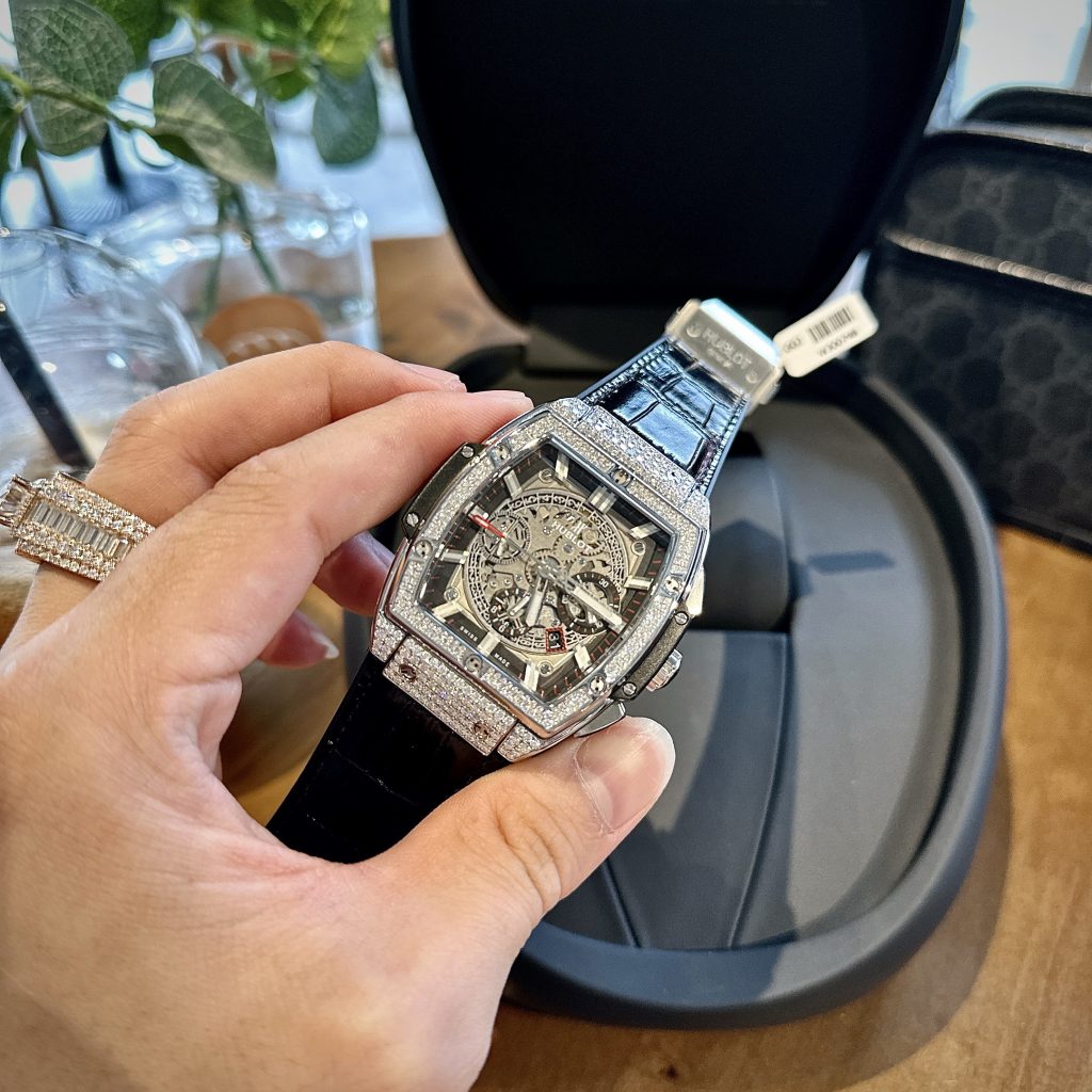 Hublot Spirit of Big Bang Custom Moissanite Hong Kong Replica Watches 42mm (8)