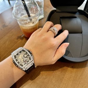 Hublot Spirit of Big Bang Custom Moissanite Hong Kong Replica Watches 42mm (8)