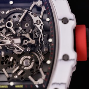 Richard Mille RM35-01 Rafael Nadal White Carbon Replica Watches BBR (1)