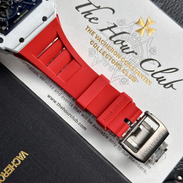 Richard Mille RM35-01 Rafael Nadal White Carbon Replica Watches BBR 44mm (6)