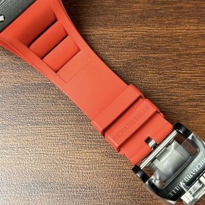 Richard Mille RM35-02 Replica Watches Best Quality Red Rubber 44mm (1)