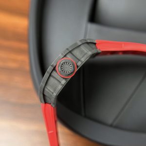 Richard Mille RM35-02 Replica Watches Best Quality Red Rubber 44mm (1)