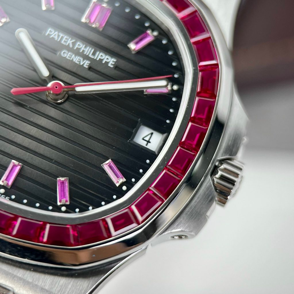 Patek Philippe Nautilus 5723 Custom Synthetic Ruby 3K Factory 40mm (2)