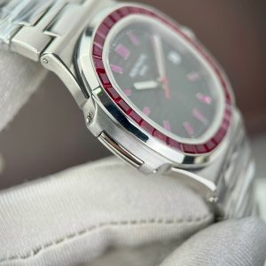 Patek Philippe Nautilus 5723 Custom Synthetic Ruby 3K Factory 40mm (2)