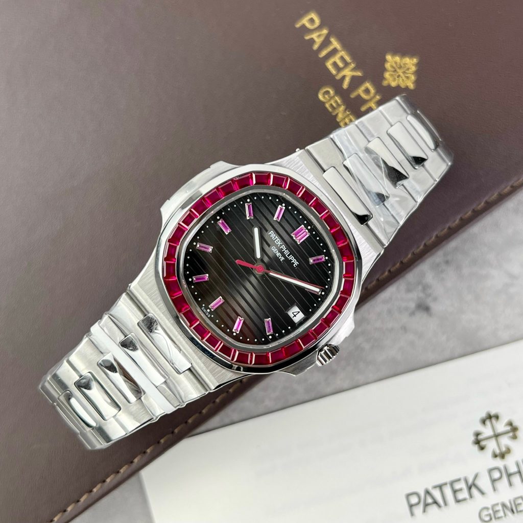 Patek Philippe Nautilus 5723 Custom Synthetic Ruby 3K Factory 40mm (2)