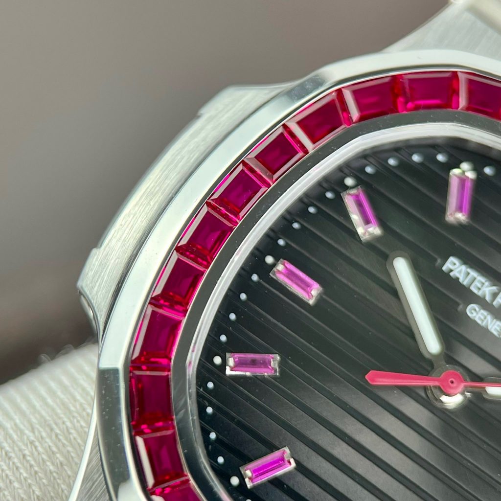 Patek Philippe Nautilus 5723 Custom Synthetic Ruby 3K Factory 40mm (2)