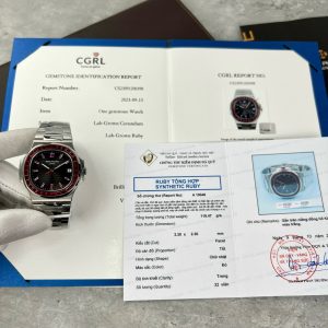 Patek Philippe Nautilus 5723 Custom Synthetic Ruby 3K Factory 40mm (2)